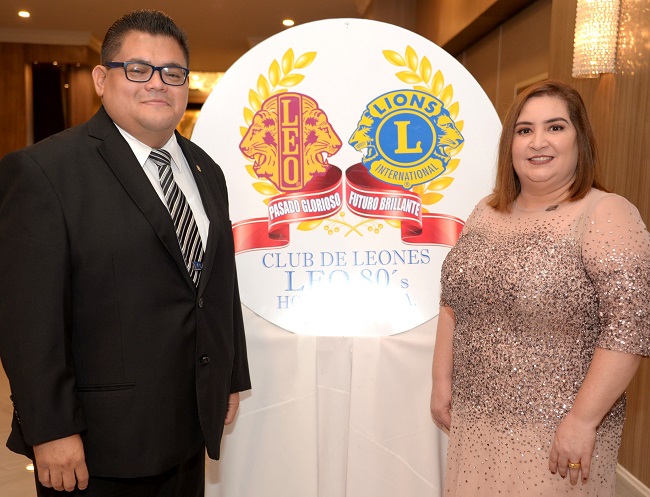 Club de Leones Leo 80´s juramenta su nueva presidenta 