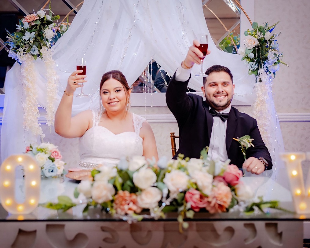 Funez y Alejandra Isaula: Una celebración de amor hecha con el corazón